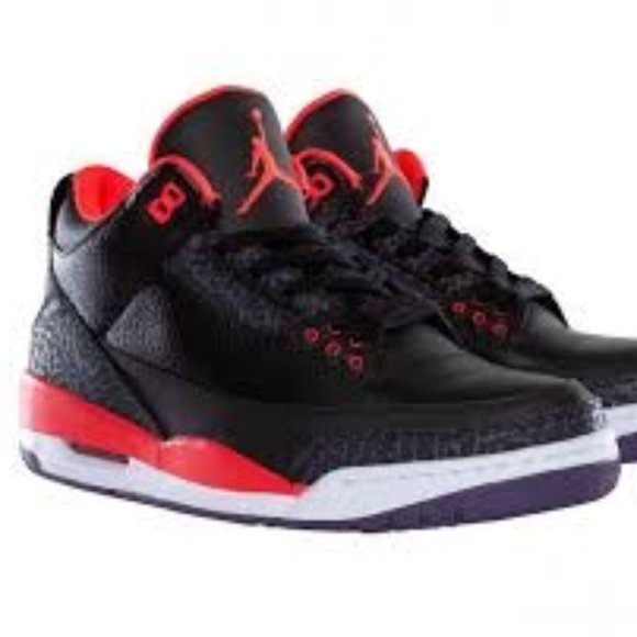 Crimson red 3s Clearance